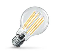 EMOS Bombilla LED Edison A60, 7,2 W, repuesto para bombilla de 100 W, clase A, casquillo E27, brillo 1521 lm, blanco neutro 4000 K, vida útil extra larga 50.000 h, CRI mín. 80, ángulo de haz de 360°