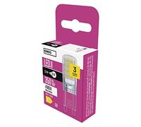 EMOS Bombilla LED G9, 2,5 W de repuesto para bombilla de 32 W, pin JC, brillo 350 lm, blanco neutro 4000 K, 30.000 h de vida útil