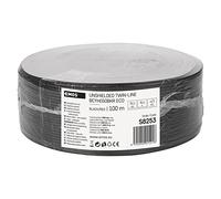 EMOS S8253 Dos Cables sin apantallamiento, 2 x 0,50 mm, Color Negro y Rojo, 2 x 0,50 mm2, Set de 100 Piezas