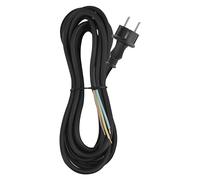 EMOS Cable de conexión de goma de 5 m, cable de alimentación, cable de conexión de alta tensión mecánica, cable de conexión Schuko, 3 x 1,5 mm2, caucho H07RN-F, negro