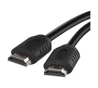 EMOS Cable HDMI 2.0 de alta velocidad con Ethernet de 0,75 m, cable de alta velocidad de 18 Gbps con Ultra HD, 4K, 3D, soporte ARC, macho a macho A, negro
