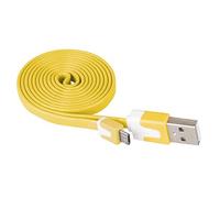 Emos Cable USB 2.0 a/M - Micro B/M 1 m, Amarillo, lm05 - 1021