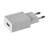 EMOS Cargador USB/Adaptador de Carga con 1 Salida, Fuente de alimentación USB básica con Corriente de Salida de 1 A para teléfono móvil, Smartphone, Tableta, Lector de Libros electrónicos, cámara,