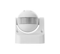 Emos Detector de Movimiento PIR Sensor IP44, 1 Pieza, Color Blanco, G1120