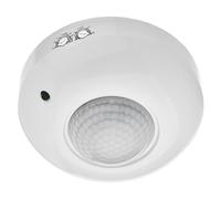 EMOS - Detector de Movimiento por Infrarrojos para Interiores - Alcance de 3 m, Rango de detección 6m/360° - Duración y sensibilidad Ajustables 3-2000 Lux - Altura de instalación Ideal 2,2-4 m