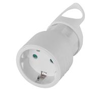 Emos Enchufe Schuko de Recto, Color Blanco, EM de gbyc de 01