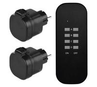EMOS Enchufes con Control Remoto 30m, 3000W, 250V, IP44 SCHUKO