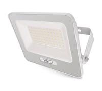 EMOS - Foco LED de aluminio GLARO 50 W - IP65 impermeable para ambientes húmedos y exteriores - superbrillante 5.000 lm, blanco neutro 4.000 K, vida útil 20.000 h - Cable de conexión de goma de 20 cm
