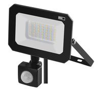 Emos Foco LED Simpo 30 W con detector de movimiento, reflector impermeable para zonas húmedas o exteriores, superbrillante 3000 lm, blanco neutro 4000 K, vida útil de 25.000 horas, incluye cable de