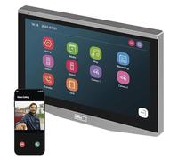 EMOS GoSmart IP-700B - Monitor Adicional para videoportero IP-700A (H4010), Pantalla táctil con Pantalla LCD a Color de 7 Pulgadas, instantánea, grabación, intercomunicador