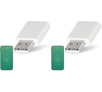 EMOS GoSmart Mini ZigBee Amplificador de Señal, Smart Home USB Extensor 3.0 Compatible con Tuya, Smart Life, Hub Requerido (Paquete de 2)
