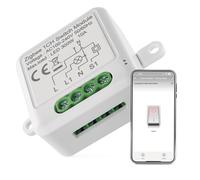 EMOS GoSmart Módulo de interruptor de luz Zigbee Smart Switch con aplicación, interruptor de relé empotrado para control remoto, control por voz de la iluminación con Alexa y Google Home, para