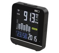 EMOS GoSmart - Monitor de Calidad del Aire Inteligente para el hogar con aplicación - WiFi - Pantalla a Color - Medidor de CO2 - Sensor de Temperatura y Humedad - Fuente de alimentación USB-C