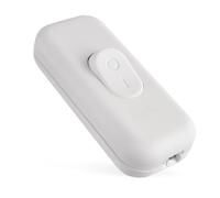 EMOS - Interruptor de repuesto para cable de alimentación 2 x 0,5-0,75 mm2 - Interruptor intermedio con abrazadera para tornillo para 230V/2,5A - Cable para lámparas y pequeños electrodomésticos