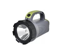 EMOS - Linterna LED recargable de mano - 300 lm, máx. 370 m - 2 modos de iluminación - 30 horas - con mango antideslizante y correa de transporte - con cable de carga/adaptador de coche - para