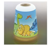 EMOS Lámpara de mesa infantil y lámpara de mano con diseño de dinosaurio y temporizador, lámpara de noche de dinosaurio, lámpara de noche, lámpara de escritorio para niños, lámpara de escritorio