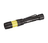 EMOS Linterna LED de metal con clip e imán, impermeable IP44, ultraligera, 360° COB LED linterna de mano con 5 modos de luz, luminosidad 270 lm, alcance de la luz 145 m, autonomía de hasta 15 unidades