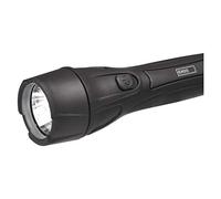 EMOS Linterna LED Ultraligera-Resistente a los golpes-55 LM, máx. 125 m - Plástico - 16 Horas - Funciona con Pilas (AA) - Cinta - para Interior - Negro