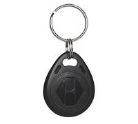 EMOS Llavero con chip RFID de color negro con llavero de metal, frecuencia de 125 kHz, 1 unidad, H8013