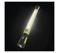 EMOS - Luz de trabajo LED COB recargable - Base magnética, gancho, ajustable - resistente a los golpes, resistente al agua - máx. 1000 lm, 40 m, 6h - 2 modos de iluminación - con cable USB - IP43 para