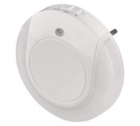 EMOS Luz nocturna LED, enchufe con sensor crepuscular e interruptor, brillo ajustable, luz de orientación para habitación de los niños, escalera, sueño, P3317, color blanco