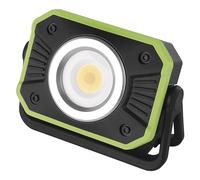 EMOS Mini foco LED recargable de camping con 16 modos y banco de energía, cambio de color de la luz, brillo máximo 900 lm, alcance de 35 m, batería de 4400 mAh con hasta 12,5 h de duración, incluye