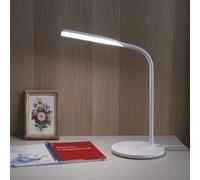 EMOS Oscar Lámpara de Mesa LED 5.5W Brillo 360LM, Carga Inalámbrica, Función de Temporizador, Intensidad Variable, Color de Luz Ajustable (3000-5700K), Alto IRC (> 90), Cable de Carga de 1.5