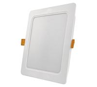 EMOS Panel LED de 18 W, plafón cuadrado de 1800 lm, empotrable, 17 x 17 cm, blanco neutro 4000 K, incluye controlador LED, extraplano, profundidad de montaje de 2,6 cm, color blanco
