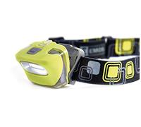 Emos S de 1450, linterna frontal 2 W Cob Led, para 3 x AAA, Plástico, Yellow, 4 x 5, 9 x 4 cm