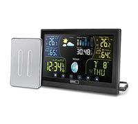 Emos Select estación meteorológica por radio con pantalla táctil a color, incl. Sensor de exterior - temperatura interior y exterior, barómetro, previsión meteorológica