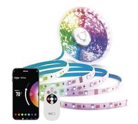 EMOS - Smart LED Strip RGB/CCT 2m - Tira LED autoadhesiva con Mando a Distancia y aplicación - 16 Millones de Colores, sincronización de música, Temporizador - Iluminación Ambiente y Fiesta - Incluye