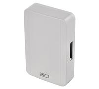 EMOS Timbre de puerta de 2 hilos, clásico Gong, timbre de puerta blanco, 1 melodía Ding-Dong, volumen 85 dB, cableado, montaje en pared, rectangular, 230 V