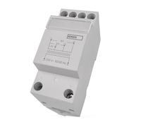 EMOS - Transformador de timbre de 2 hilos - Transformador universal 8 V, 12 V, 24 V, convertidor de voltaje blanco compatible con timbre de puerta P57101, P57102 - Cable 0,3 A (8 W)
