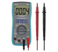 EMOS True RMS M0430 - Multímetro digital (6000 V, 6000 cuentas, con punta de medición, reducción y sonda, función de memoria, incluye batería, color azul)