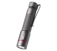 EMOS x Linterna LED CREE superbrillante, Resistente al Agua IP65, 170 LM, 100 m de Alcance, Clip de Acero, Negro