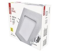 Emos * zd2222 LED Panel S 6 W NW IP20 de S, aluminio, plata, 13,5 x 4 x 15,5 cm