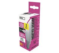 Emos zq3211 a +, bombilla led Classic Candle, Blanco Neutro, cristal, 4 W, E14, Transparente, 4 x 11 cm