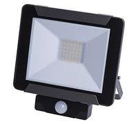 Emos zs2731, LED Reflector Ideo 30 W PIR, Blanco Neutro, aluminio, Grey, 19,6 x 6,1 x 20,7 cm