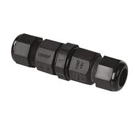 Emos zs9010, conexión conector IP65, plástico, Black, 7 x 2, 6 cm