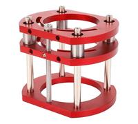 Emoshayoga Base de Elevación de Enrutador, Elevador de Motor de Aluminio Ajustable para Mesas de Enrutador, de Ajuste de Duradero de 64-66mm