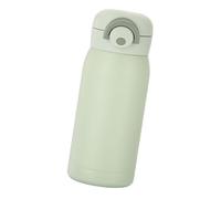Emoshayoga Botella Aislada Verde Claro Elegante Taza de Vacío Portátil para Deportes Al Aire Uso Diario 1 Pieza (350ML)