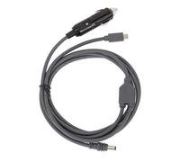 Emoshayoga Cable de Alimentación Morado USB C a CC 2 en 1 para Mini Plato, Adaptador de Encendedor de Cigarros, Cable CC para Entusiastas del Aire Libre