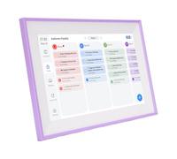 Emoshayoga Calendario Electrónico con Marco de Fotos Digital de Alta Definición de 10,1 Pulgadas para Gestión de Tareas Familiares