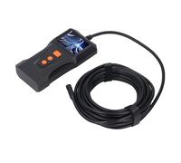 Emoshayoga Cámara Endoscópica Industrial con Luz HD Cámara de Alcantarillado Boroscopio con Pantalla de 2 Pulgadas para Mantenimiento Técnico Lente de 8 Mm Cobre