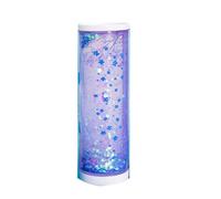 Emoshayoga Estuche vertical para lápices, diseño de arena flotante, diseño de dibujos animados, estuche para bolígrafos de papelería, color morado Sakura Night, multicolor, 60_x_180_cm
