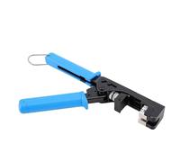 Emoshayoga Herramienta Ergonómica de Perforación de Red con Profundidad Ajustable para Módulos CAT5 CAT6, Cuchillas Duraderas de Acero Inoxidable, 1 Unidad