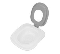 Emoshayoga Kit de Adiestramiento para IR Al Baño para Gatos, Herramienta Reutilizable de Primera Calidad Gris para Dueños de Gatos, Experiencia Higiénica Cómoda