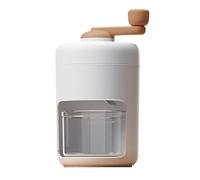 Emoshayoga Máquina de Afeitar de Hielo Manual Trituradora de Hielo Multifuncional Portátil Fácil de Usar para Barbacoa Casera Grado Alimenticio 500 Ml