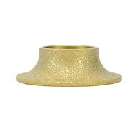 Emoshayoga Muela Abrasiva de Bordes de 3 Pulgadas, Muela Manual de Perfil Duradera para Pulir Eficientemente Baldosas de Cerámica, Cuarzo, Mármol y Granito