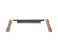Emoshayoga Navaja para Trabajar la Madera de 8 Pulgadas con Mangos Dobles para Eliminar la Corteza y Dar Forma a la Madera de Manera Eficiente, Construcción de Acero Al Carbono
